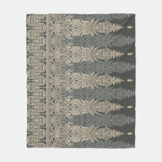 Couverture Polaire dessin traditionnel ornemental paisley