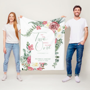 Couverture Polaire Deux Deviendront Un Mariage Versé Par La Bible