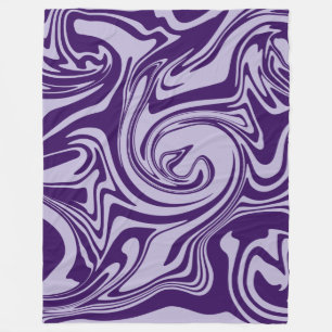 Couverture Polaire Déversement - Violet