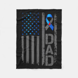 Couverture Polaire Diabète de type 1 Sensibilisation T1d Papa de guer