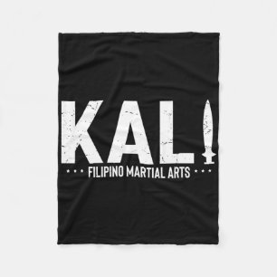 Couverture Polaire Dicton Vintage Kali Formation aux Arts Martiaux Ph