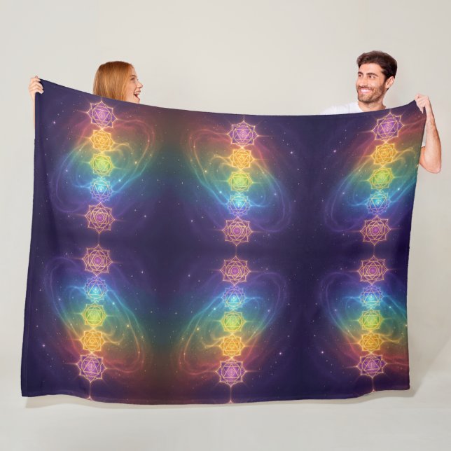 Couverture Polaire Die 7 Chakren´11 (En situation)