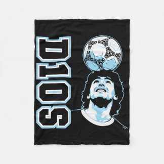Couverture Polaire Diego Maradona D10s Headll Retro Soccer