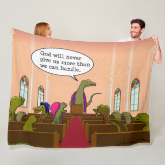 Couverture Polaire Dieu Ne Donne Jamais Plus Que Nous Ne Pouvons Mani