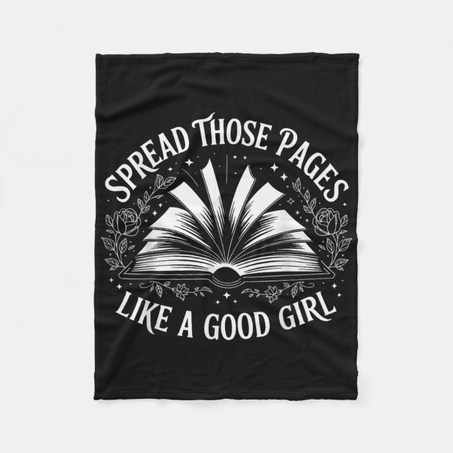 Couverture Polaire Diffuser Ces Pages Comme Une Bonne Fille (Devant)