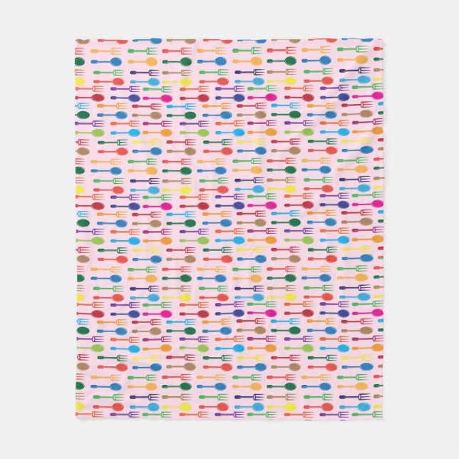 Couverture Polaire Diner la texture (Devant)