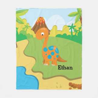 Couverture Polaire Dinosaure adorable