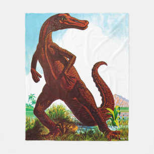 Couverture Polaire Dinosaure de Hadrosaurus