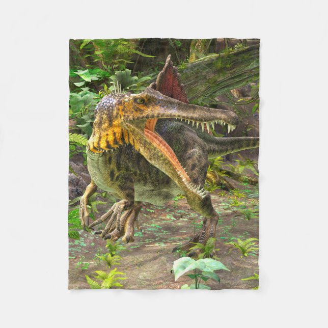 Couverture Polaire Dinosaure Spinosaurus (Devant)