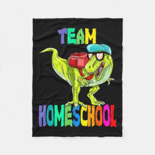 Couverture Polaire Dinosaure T Rex À L'École