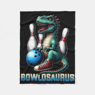 Couverture Polaire Dinosaure T-rex Bowling Graphic Dino Dino Bowler K