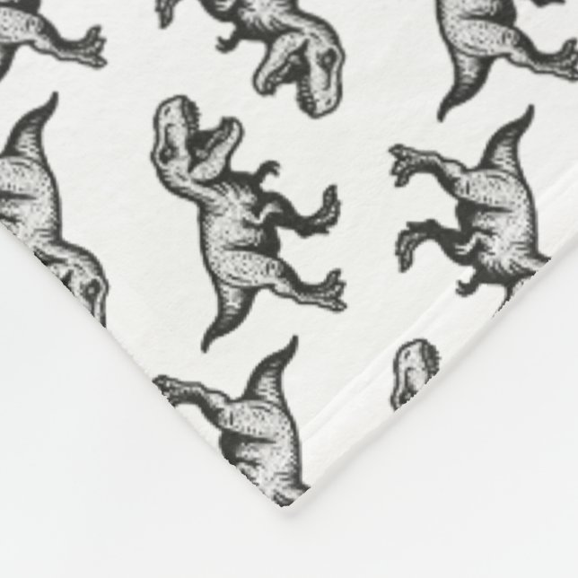 Couverture Polaire Dinosaures (Coin)