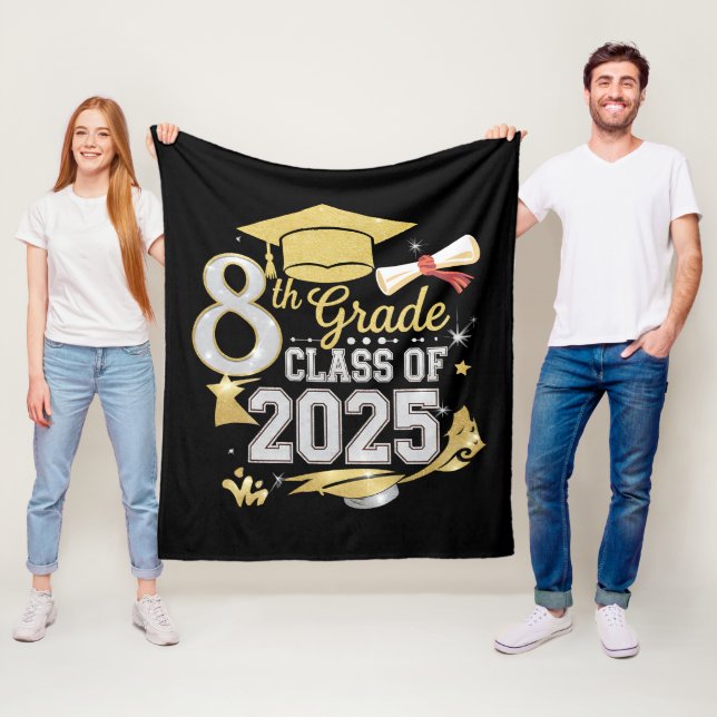 Couverture Polaire Diplômé de la promotion 2025 de 8e année (En situation)
