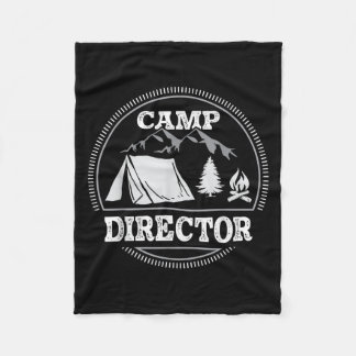 Couverture Polaire Directeur du camp Camping