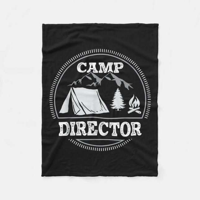 Couverture Polaire Directeur du camp Camping (Devant)