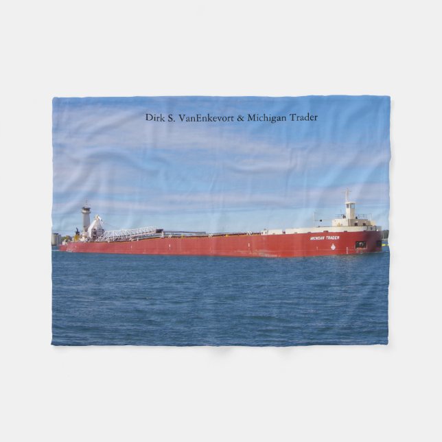 Couverture Polaire Dirk S. VanEnkevort & Michigan Trader (Devant (Horizontal))