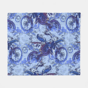 Couverture Polaire Dirt-Bike Heaven