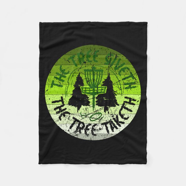 Couverture Polaire Disk Golf (Devant)