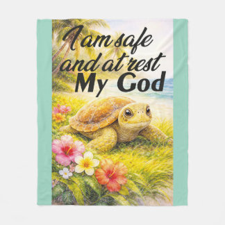 Couverture Polaire Divine Serenity Turtle