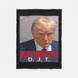 Couverture Polaire Djt - Trump Mug Shot - 24 août 2023