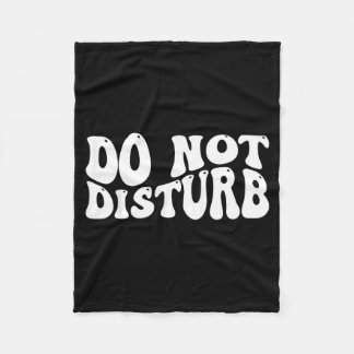 Couverture Polaire Do Not Disturb 