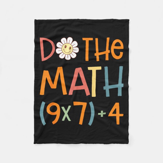 Couverture Polaire Do The Math 67 Meme Funny Six Seven Math Teacher S (Devant)