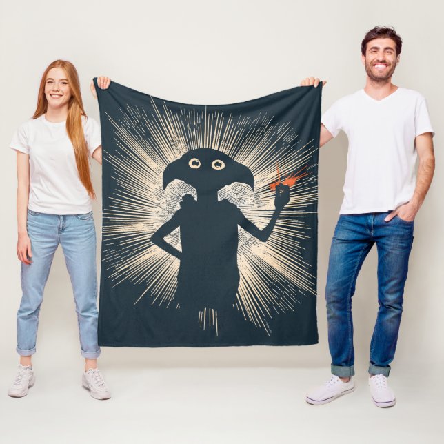 Couverture Polaire Dobby Casting Magic (En situation)