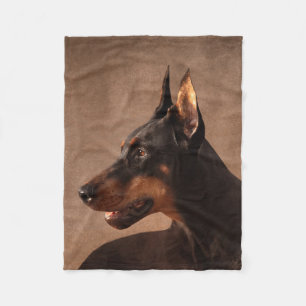 Couverture Polaire Dobermann - Pinscher de dobermann
