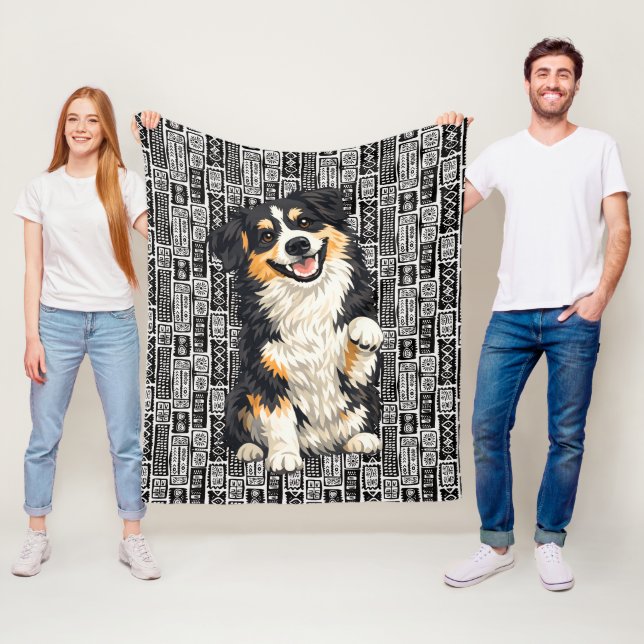 Couverture Polaire DOBRO Aussie Berger Australien (En situation)