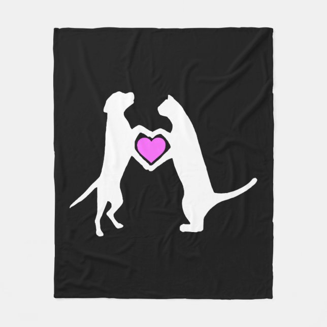 Couverture Polaire Dog Cat (Devant)