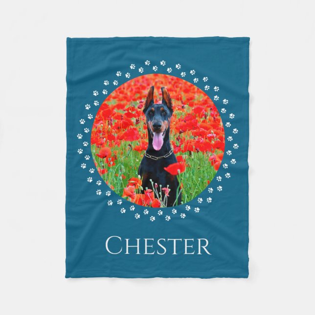 Couverture Polaire Dog Photo Shirt D Pet Gift  (Devant)