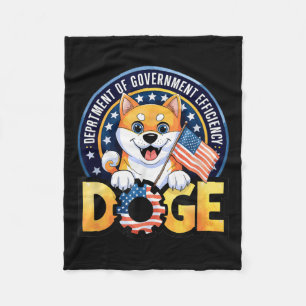 Couverture Polaire Doge Doge Crypto meme Département De Gouvernement 
