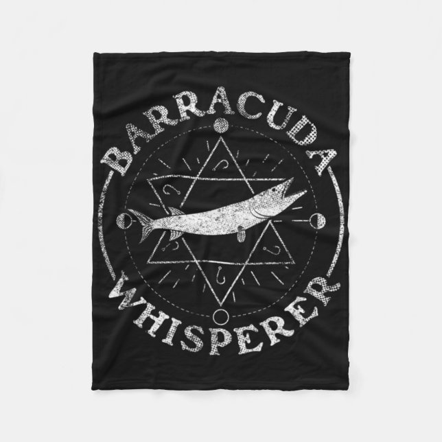 Couverture Polaire Dompteur de Baracudas - Barracuda  (Devant)