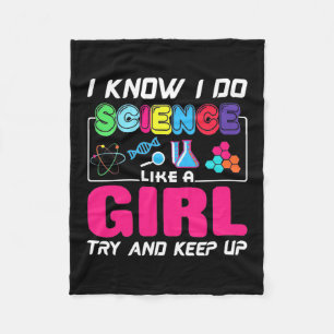 Couverture Polaire Don de scientifique Je Sais Que Je Fais De La Sc