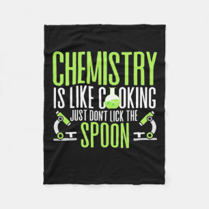 Couverture Polaire Don de scientifique   La chimie est comme la Cuisi