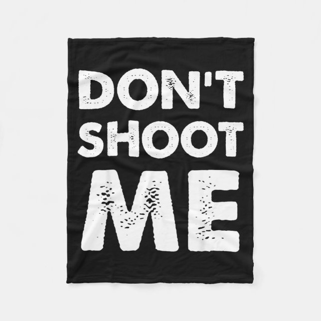 Couverture Polaire Don’t Shoot Me  (Devant)