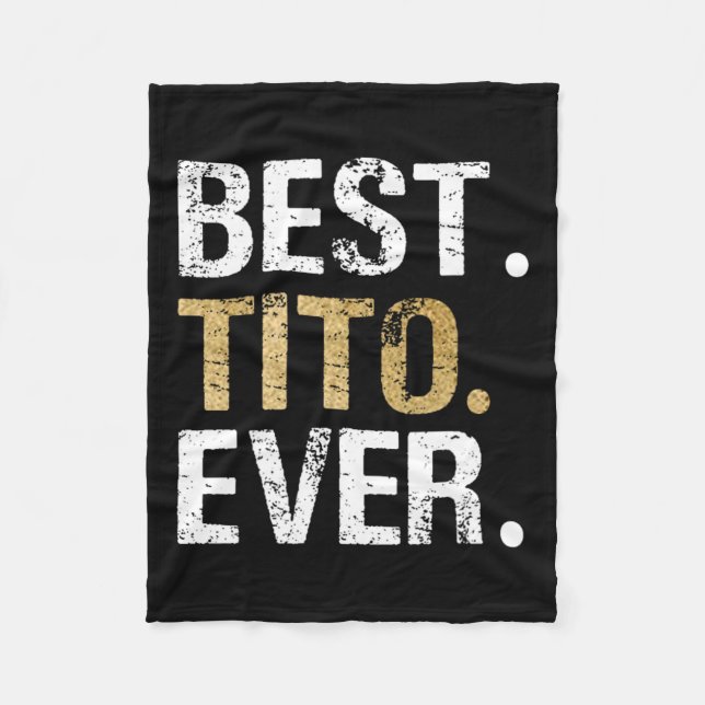 Couverture Polaire Don Tito Ever Pour Grandpa Mexicain Espagnol (Devant)