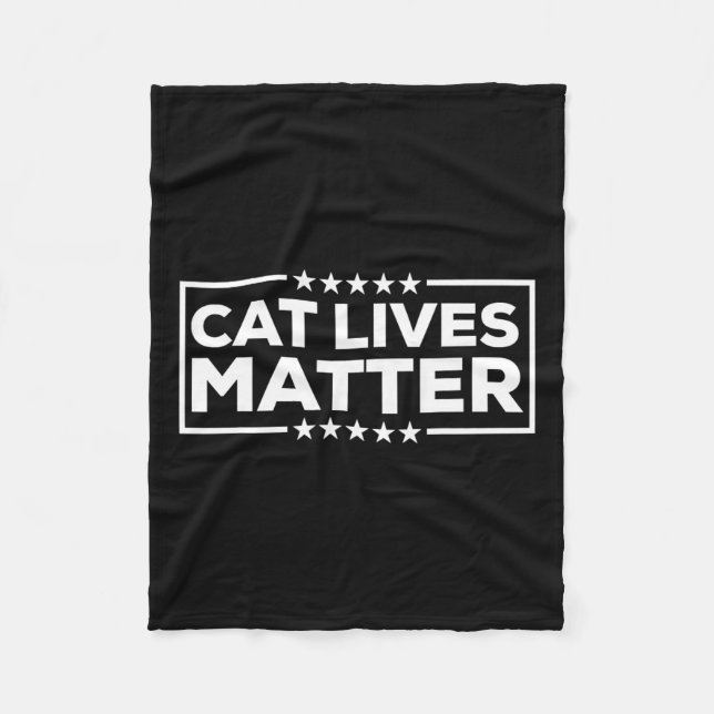 Couverture Polaire Donald Trump 2024 Les chats ramènent l'Amérique Re (Devant)