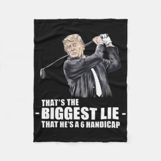 Couverture Polaire Donald Trump le plus grand mensonge - Qu'il est un