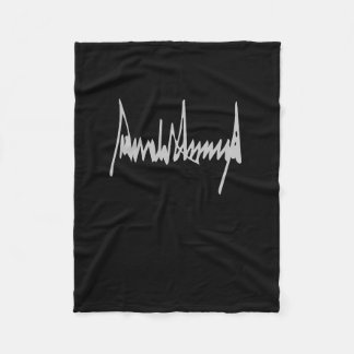 Couverture Polaire Donald Trump Signature Amérique Pays États-Unis Pr