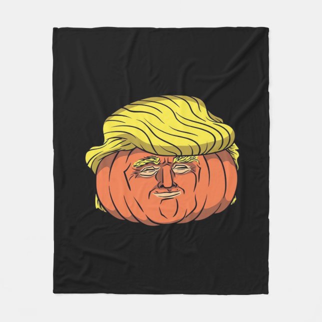 Couverture Polaire Donald Trumpkin Pumpking (Devant)