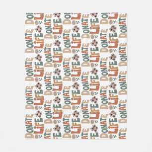 Couverture Polaire Donner la vie BOHO
