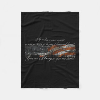 Couverture Polaire Donnez-Moi La Liberté Ou Donnez-Moi La Mort Patric