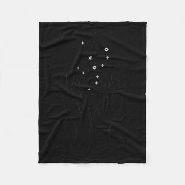 Couverture Polaire Don't Hide Your Magic Motivational Quote Sitive Vi (Devant)