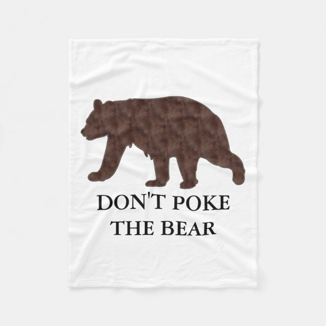 Couverture Polaire Dont Ke The Bear  (Devant)