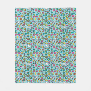 Couverture Polaire Doodles totalement mignons