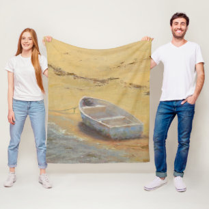 Couverture Polaire Doris d'été - bateau sur le rivage