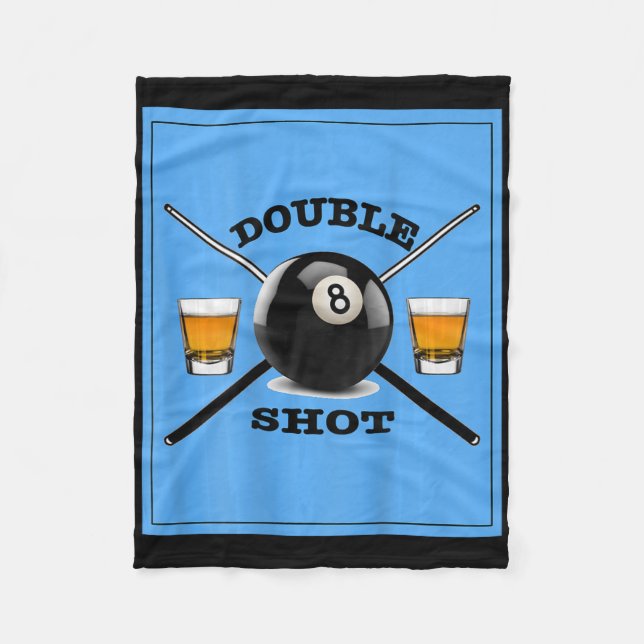 Couverture Polaire Double prise 8 boule (Devant)