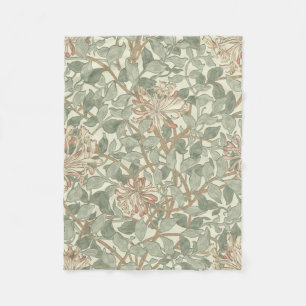 Couverture Polaire Douce Chèvre Vintage William Morris Chèvrefeuille