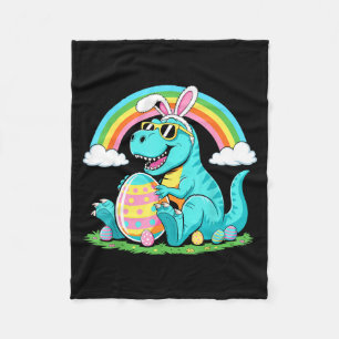 Couverture Polaire Doux dinosaure lapin œuf heureux Eastrawr T Rex ga